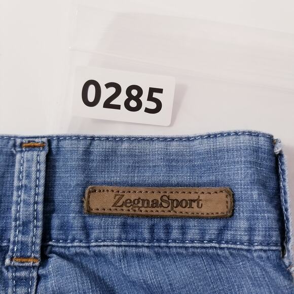 ZEGNA Sport Jeans Slim Straight 100% Cotton - Picture 14 of 16